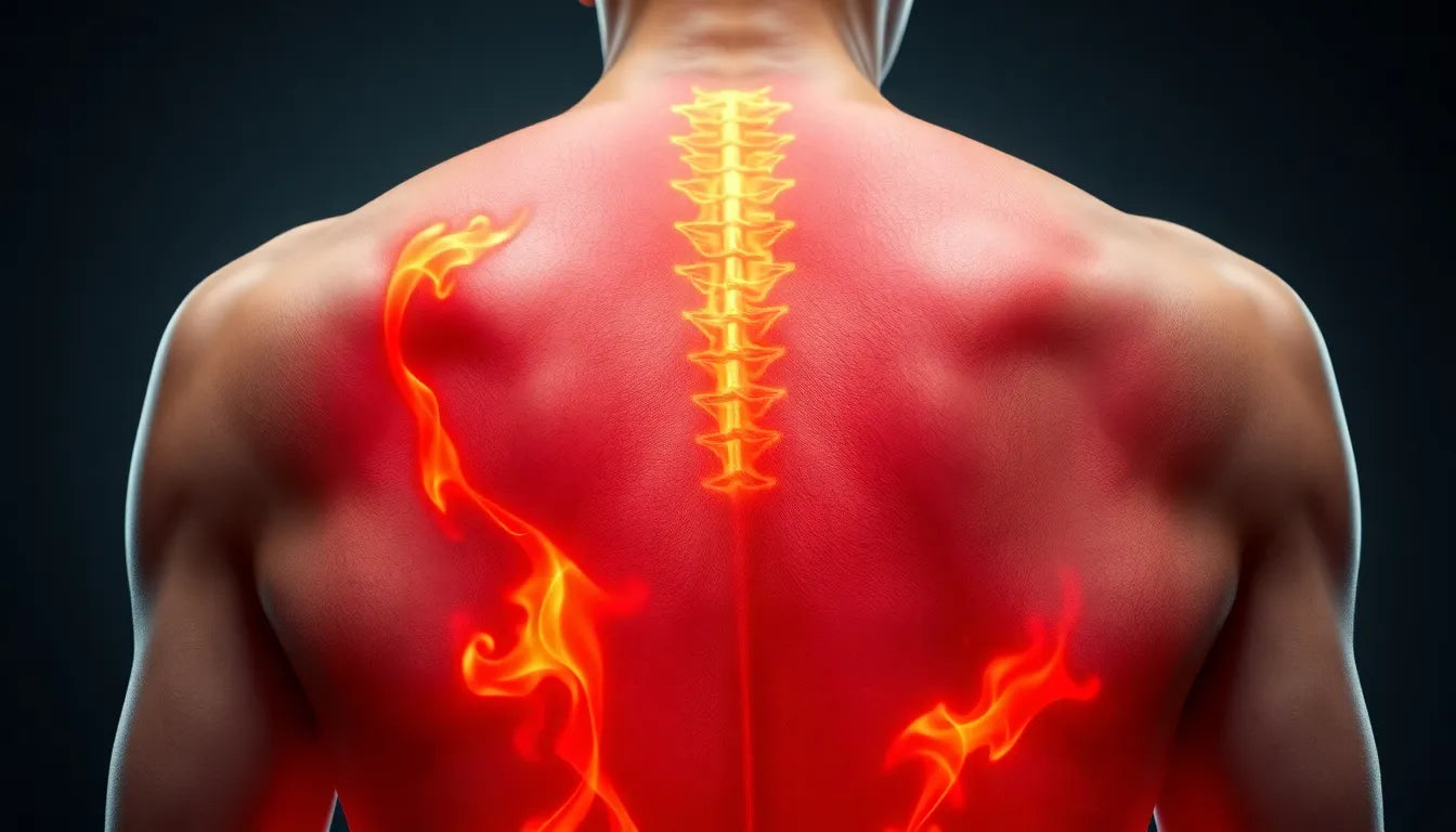Tackle That Burning Sensation on Your Back: Causes and Relief - Illustration
