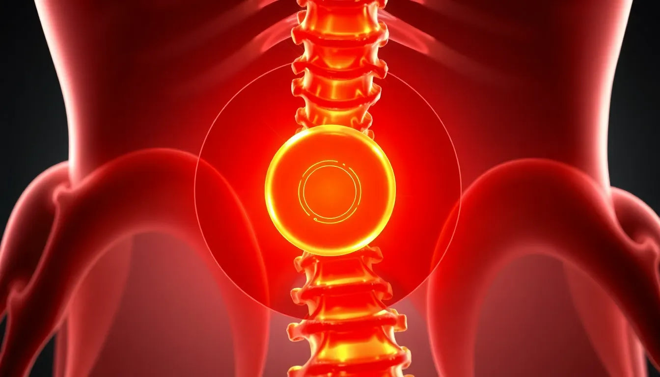 Discover the path to healing a herniated disc naturally - Illustration