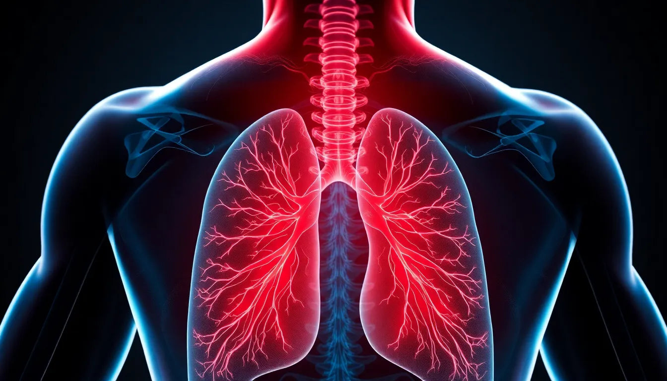 Pneumonia and Back Pain: Uncovering the Hidden Connection - Illustration