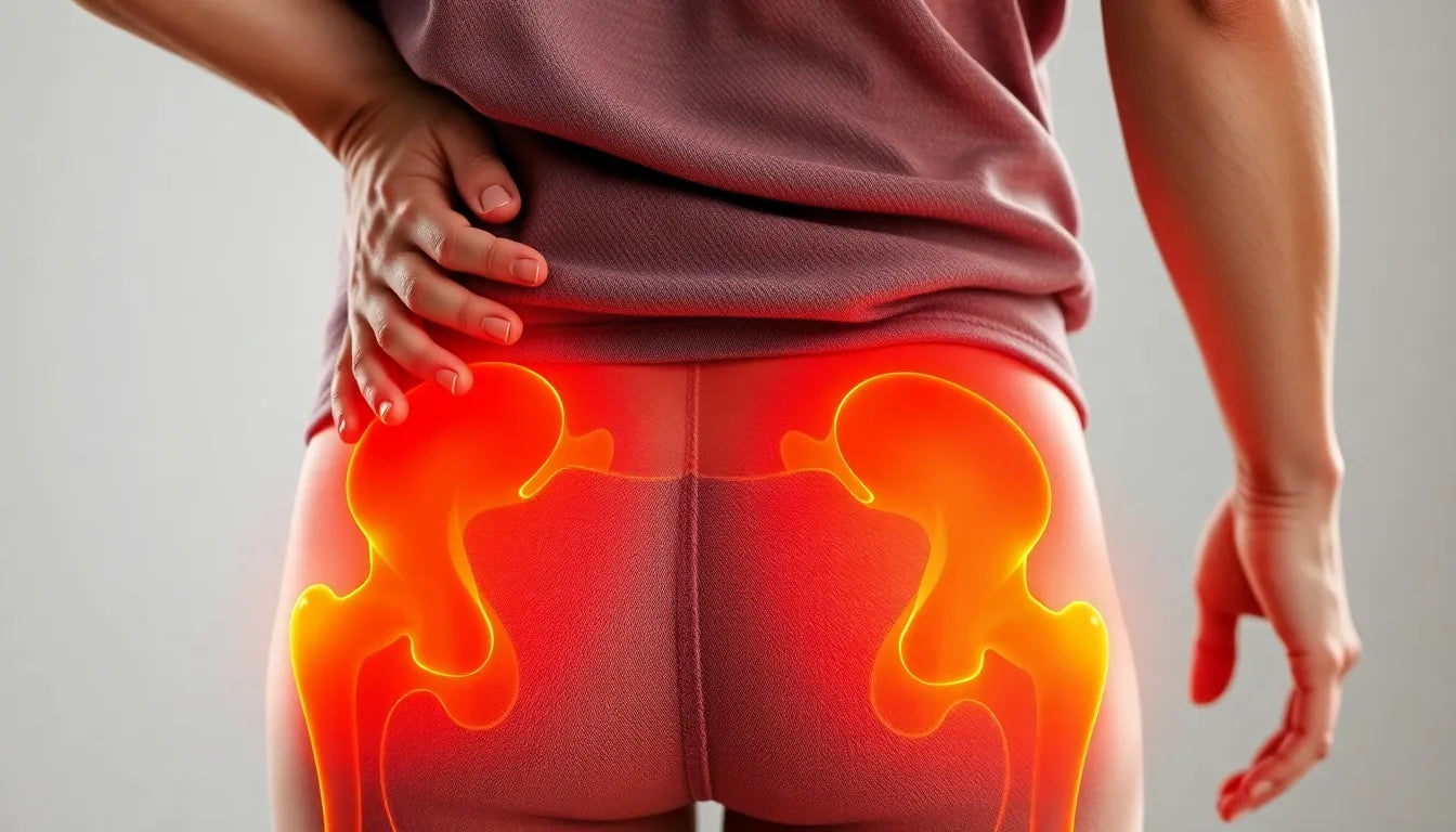 Smerter i hoften og lænden: Find lindring og bevægelsesfrihed i dag - Illustration