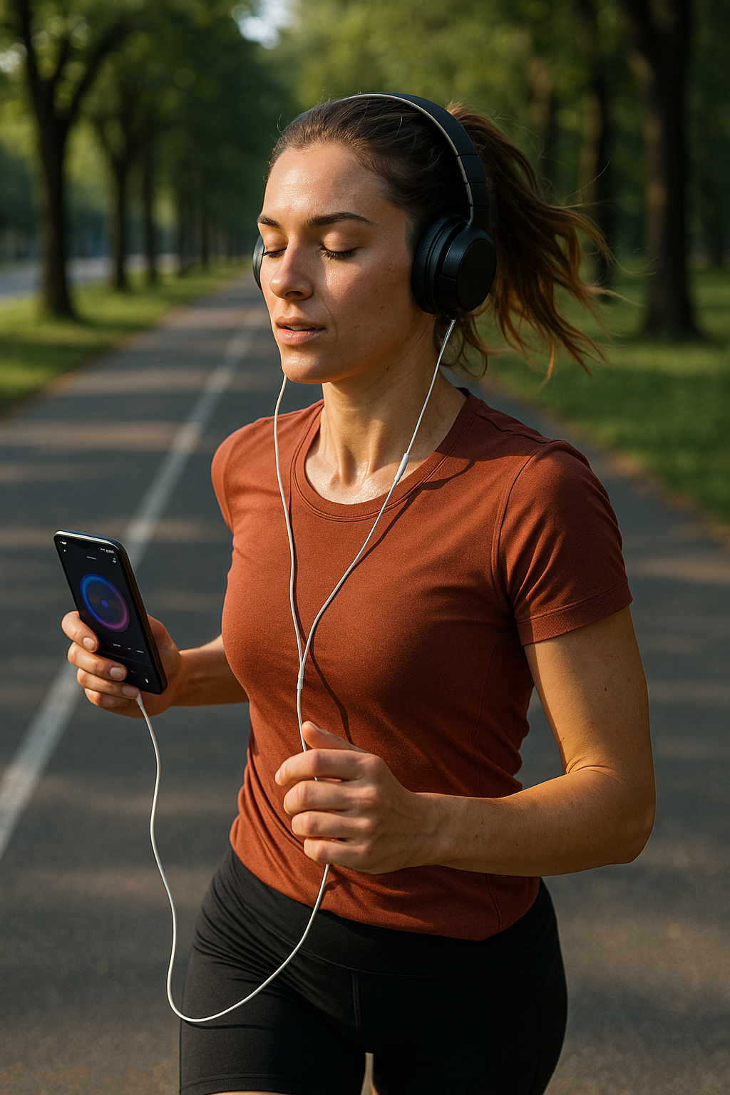 Unlock Your Running Potential with the Right Playlist - Illustration