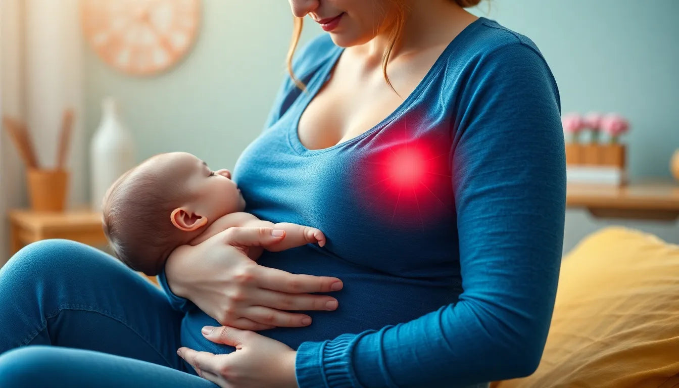 Breastfeeding Without Back Pain: Discover Comfort and Relief - Illustration