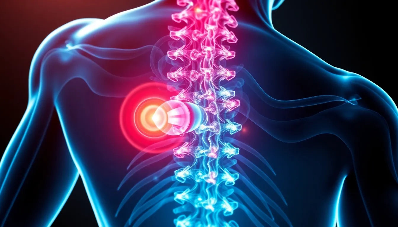 Unlock Relief: Simple Solutions for Herniated Disc Pain - Illustration