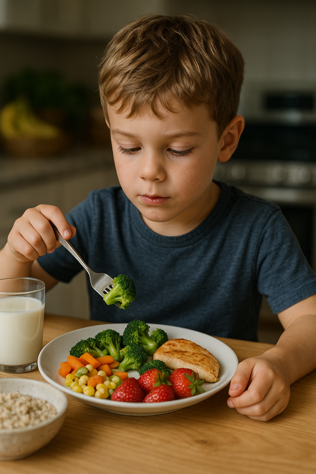 Unlock the secrets to a balanced diet for your child’s growth and energy - Illustration