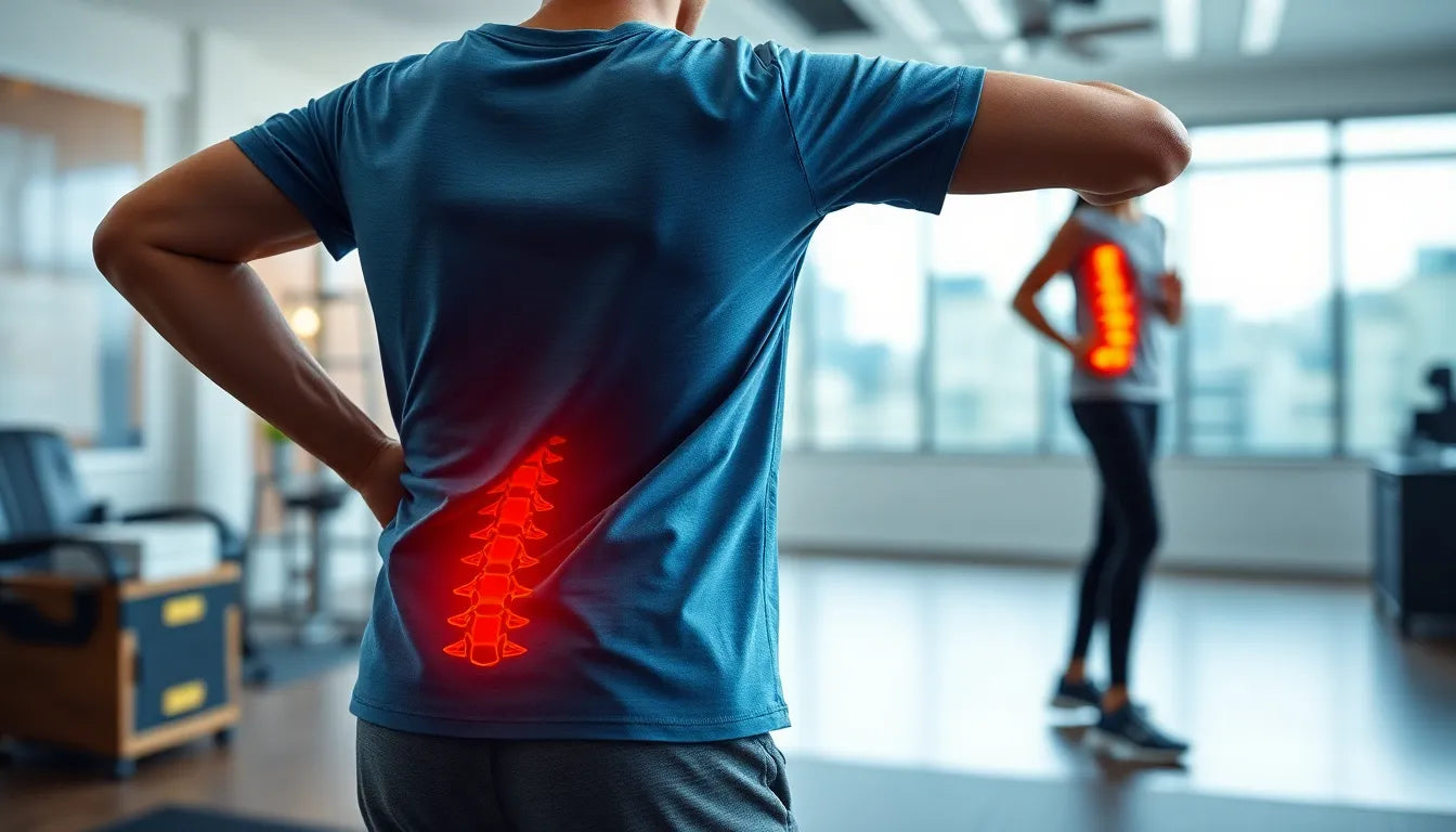 Can exercise help manage a herniated disc effectively? - Illustration