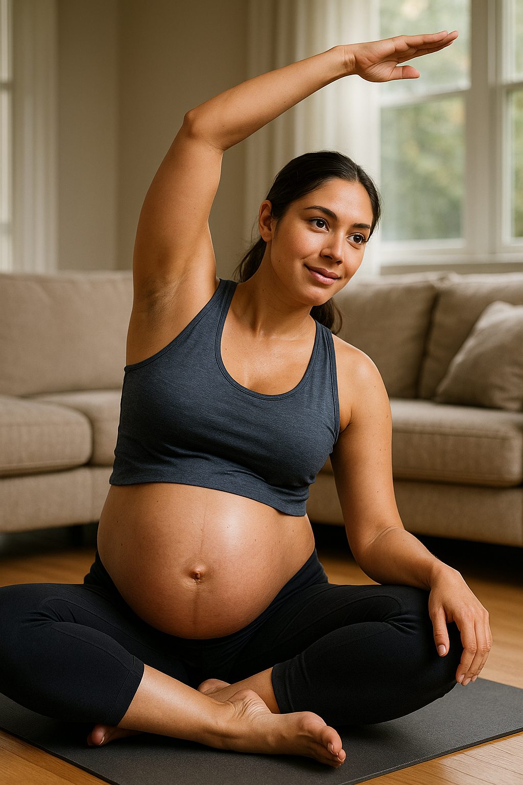 Move with confidence: embrace exercise during pregnancy - Illustration