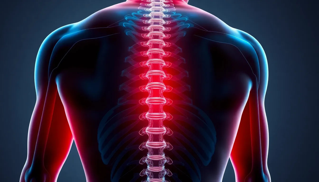 Experiencing Upper Back Pain? Discover the Hidden Signs of a Herniated Disc - Illustration