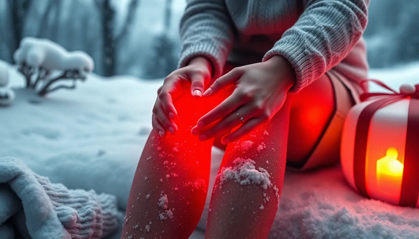 Kulden og knæsmerter: Sådan lindrer du ubehaget effektivt - Illustration