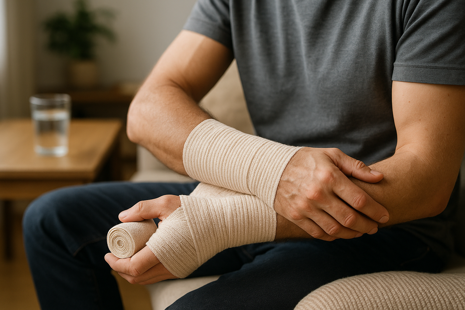 Discover the power of support bandages for quick recovery - Illustration