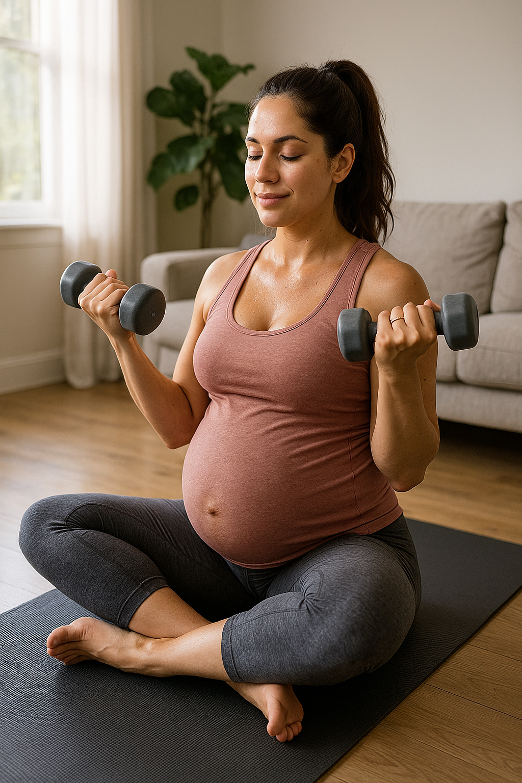 Empower Your Pregnancy with Safe and Effective Exercise - Illustration