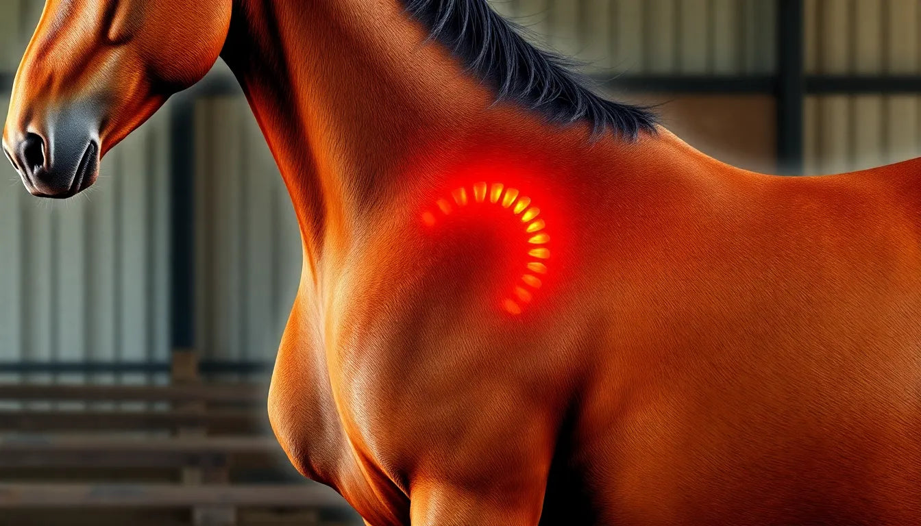 Uncover the Secrets to Managing Spondylosis in Horses - Illustration