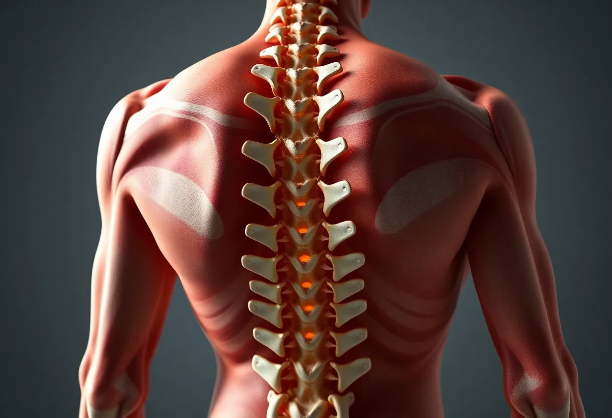 Unlocking the secrets of your spine: a journey through back anatomy - Illustration