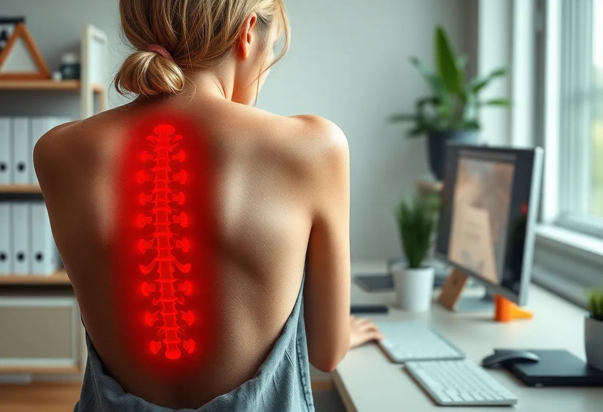 Discover the Secret to Soothing Upper Back Pain Naturally - Illustration