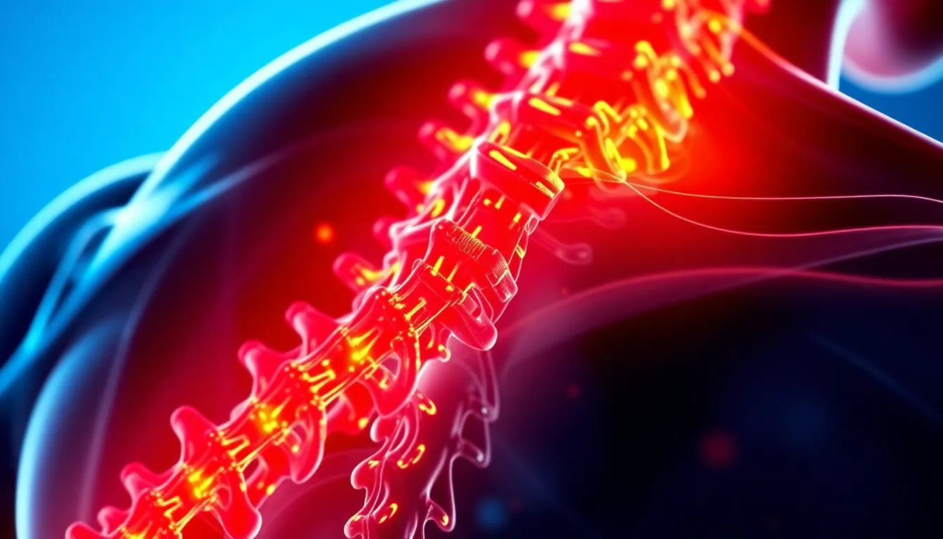 Understanding the Hidden Pain: Herniated Disc in the Middle of the Back - Illustration