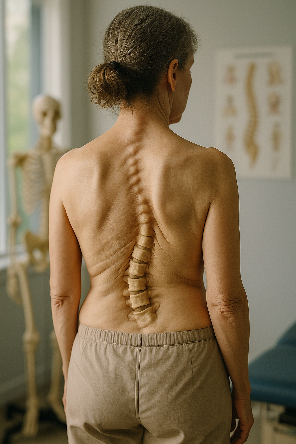 Straighten up: Understanding scoliosis and its impact - Illustration