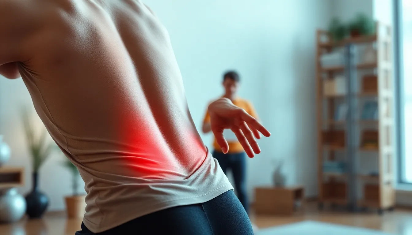 Practice reader secrets to soothing lower back pain through mindful exercises - Illustration