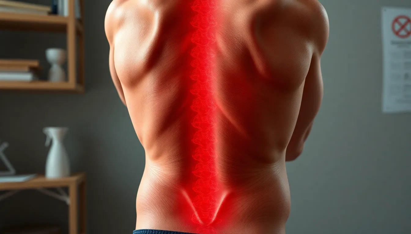 Find Relief from Back Strain: Simple Steps to Soothe Your Pain - Illustration