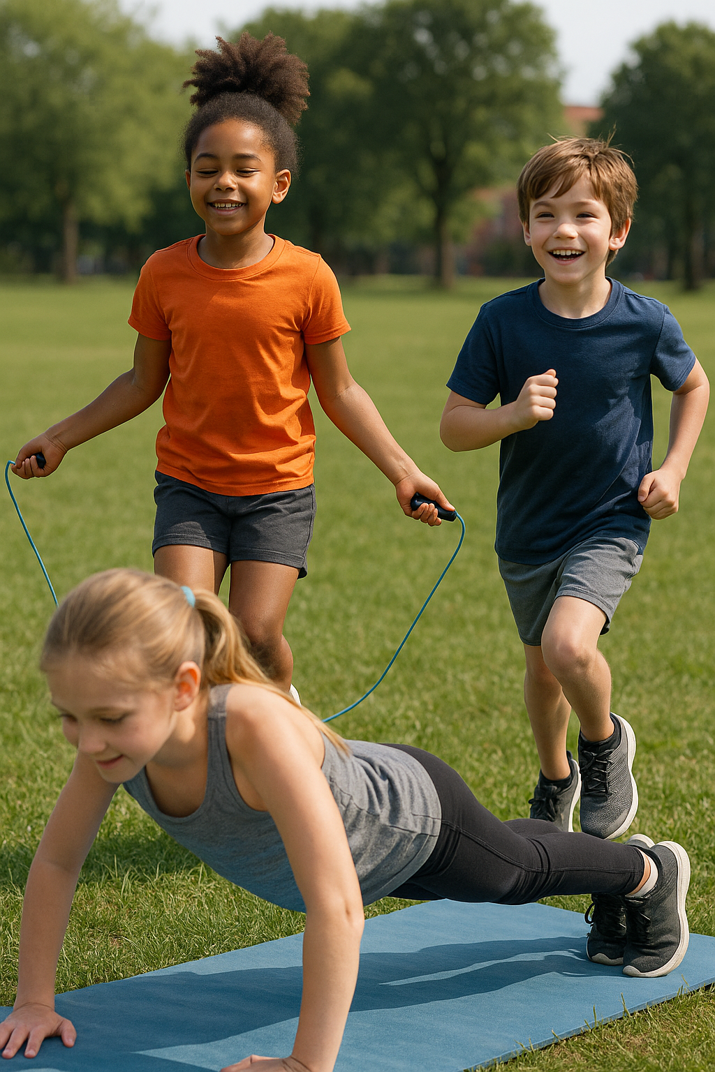 Unlock the Joy of Movement: Fitness Fun for Kids - Illustration