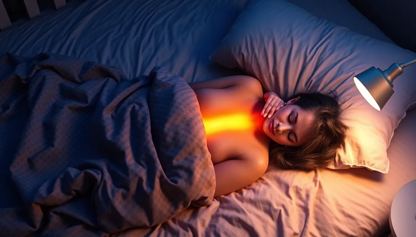 Finding Relief: How to Ease Sciatica Pain at Night - Illustration