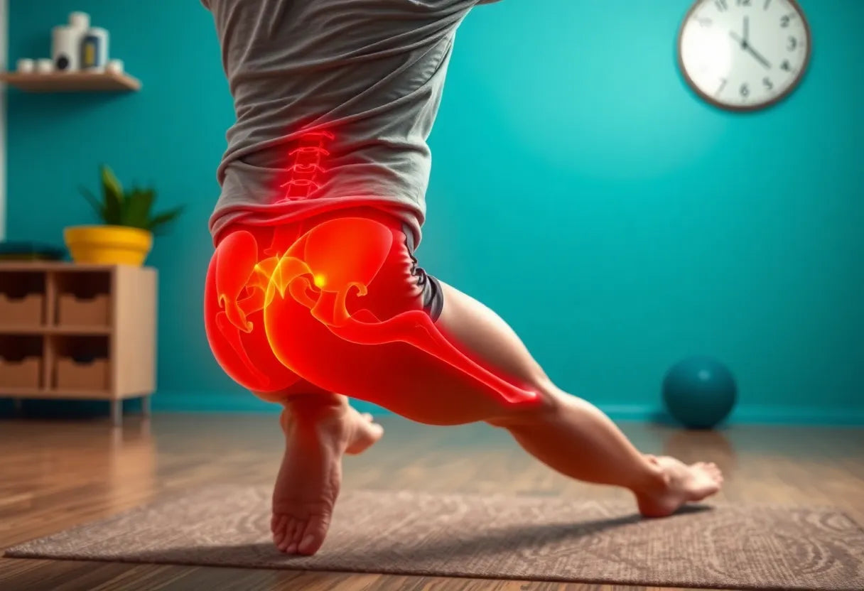 Unlock Pain-Free Movement with These Essential Piriformis Exercises - Illustration