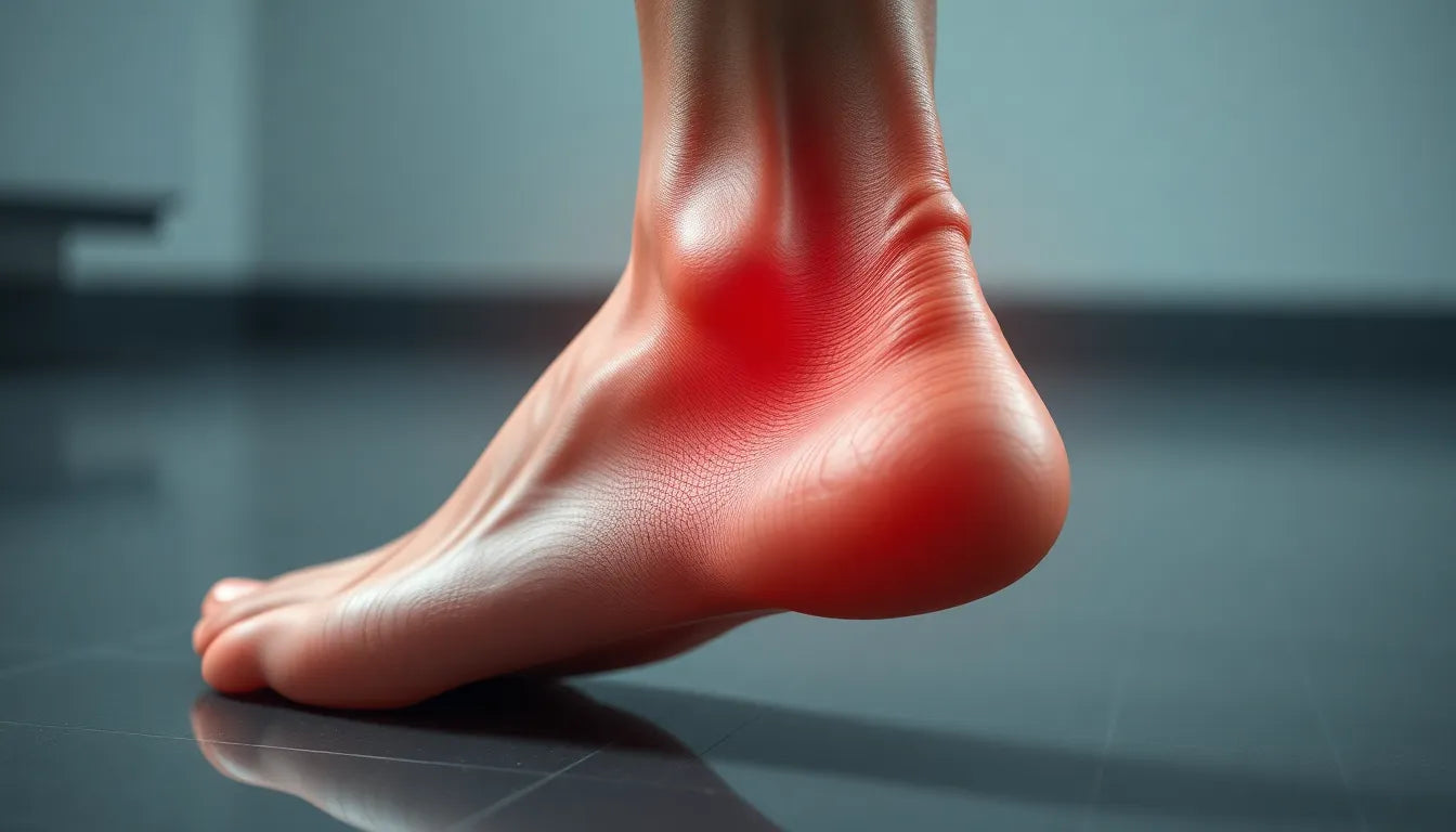 Hælspore øvelser fysio practice reader for lasting relief - Illustration