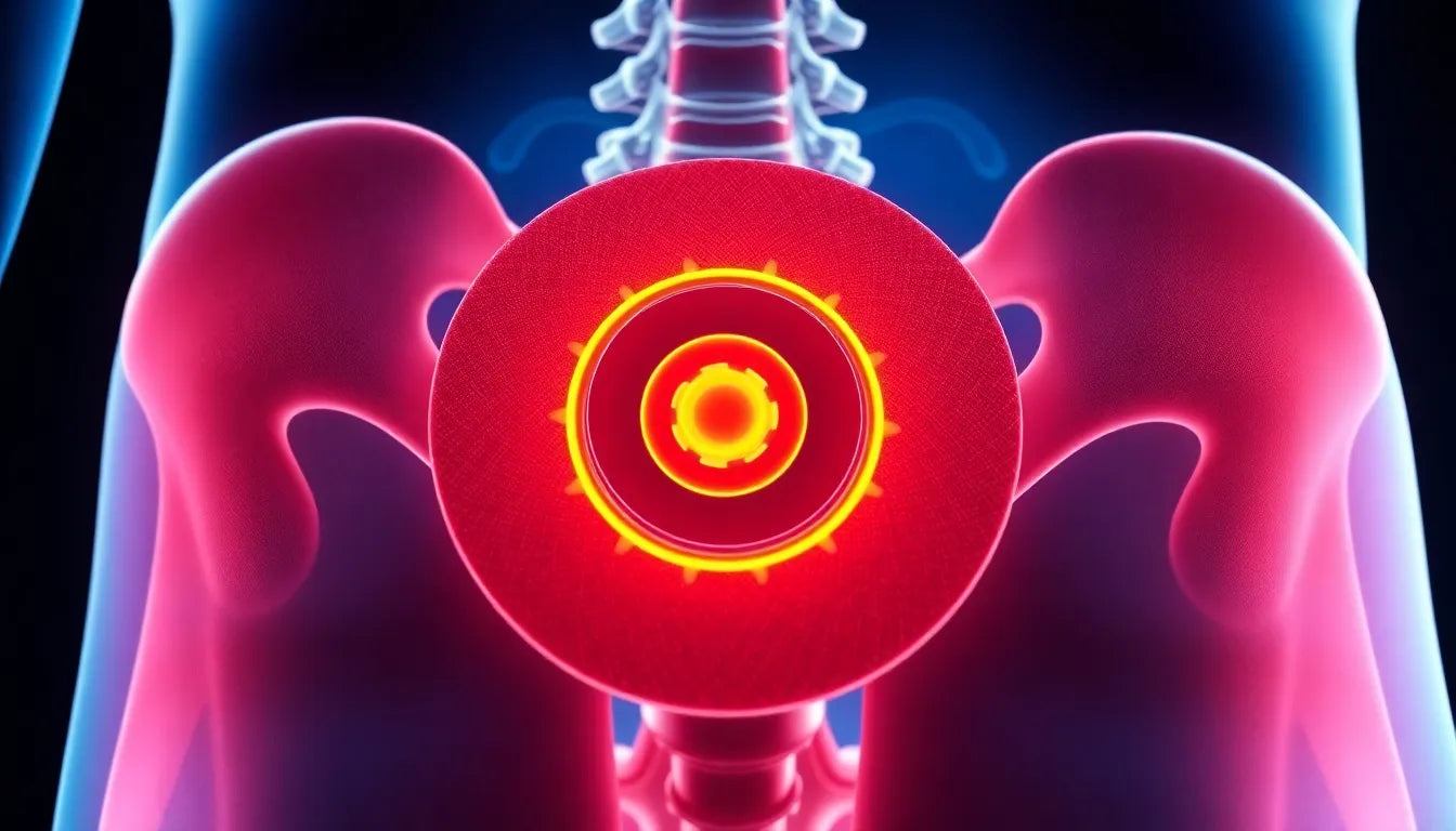 Finding Relief How to Treat a Herniated Disc in the Lower Back - Illustration