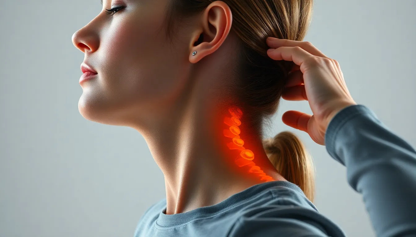 Relieve Tension: Simple Neck Stretches for Everyday Comfort - Illustration