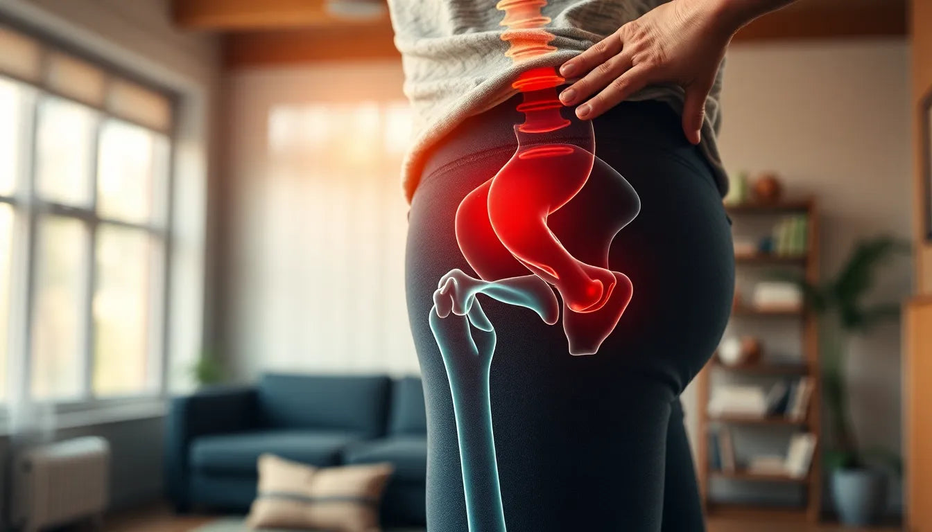 Discover Relief: Practice Reader's Guide to Easing Hip Pain with Targeted Exercises - Illustration