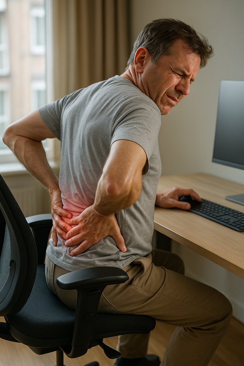 Finding Relief from Facet Joint Syndrome in the Lower Back - Illustration