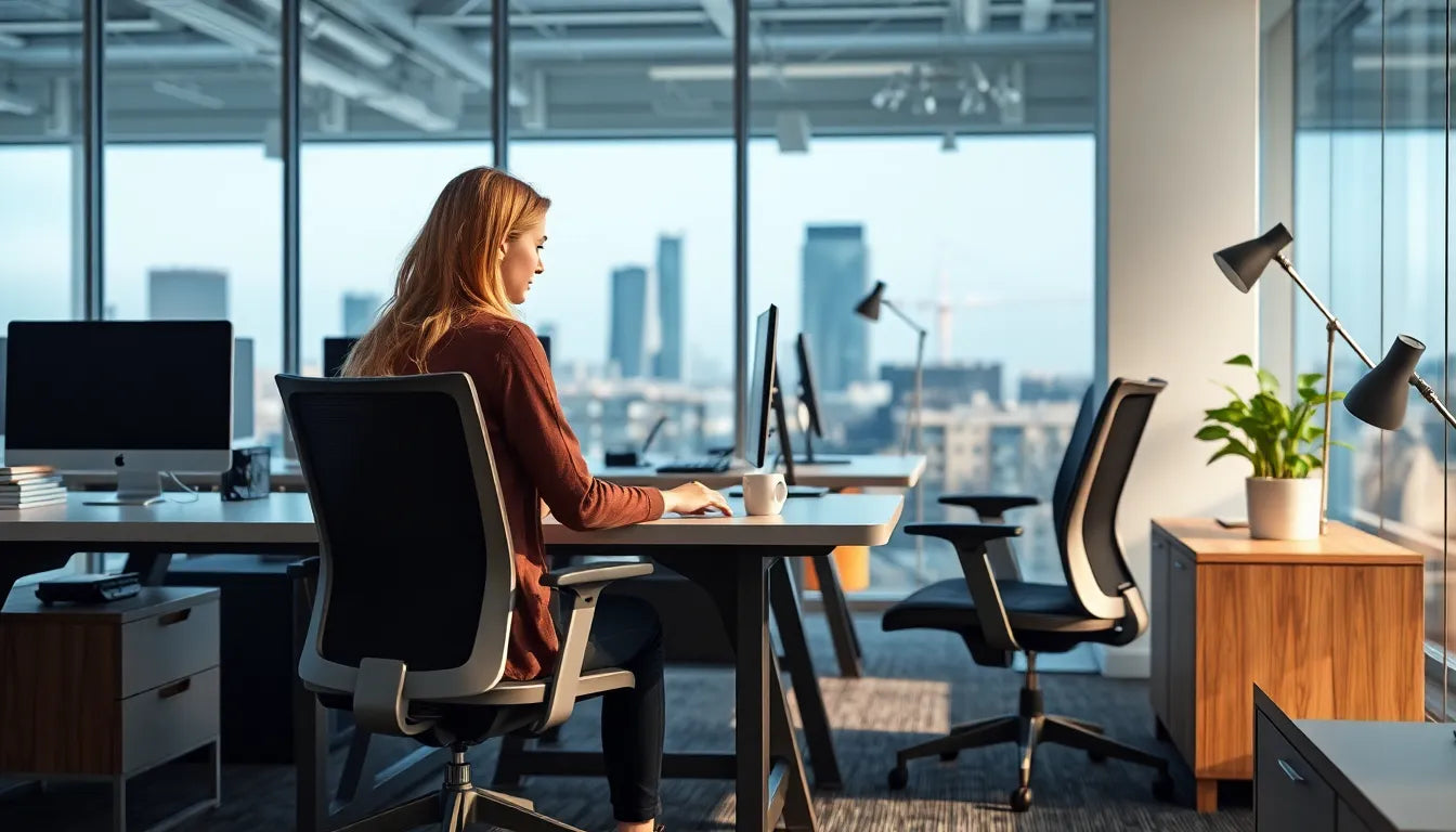 Discover Workplace Wellness with Helle Røge's Ergonomic Expertise - Illustration