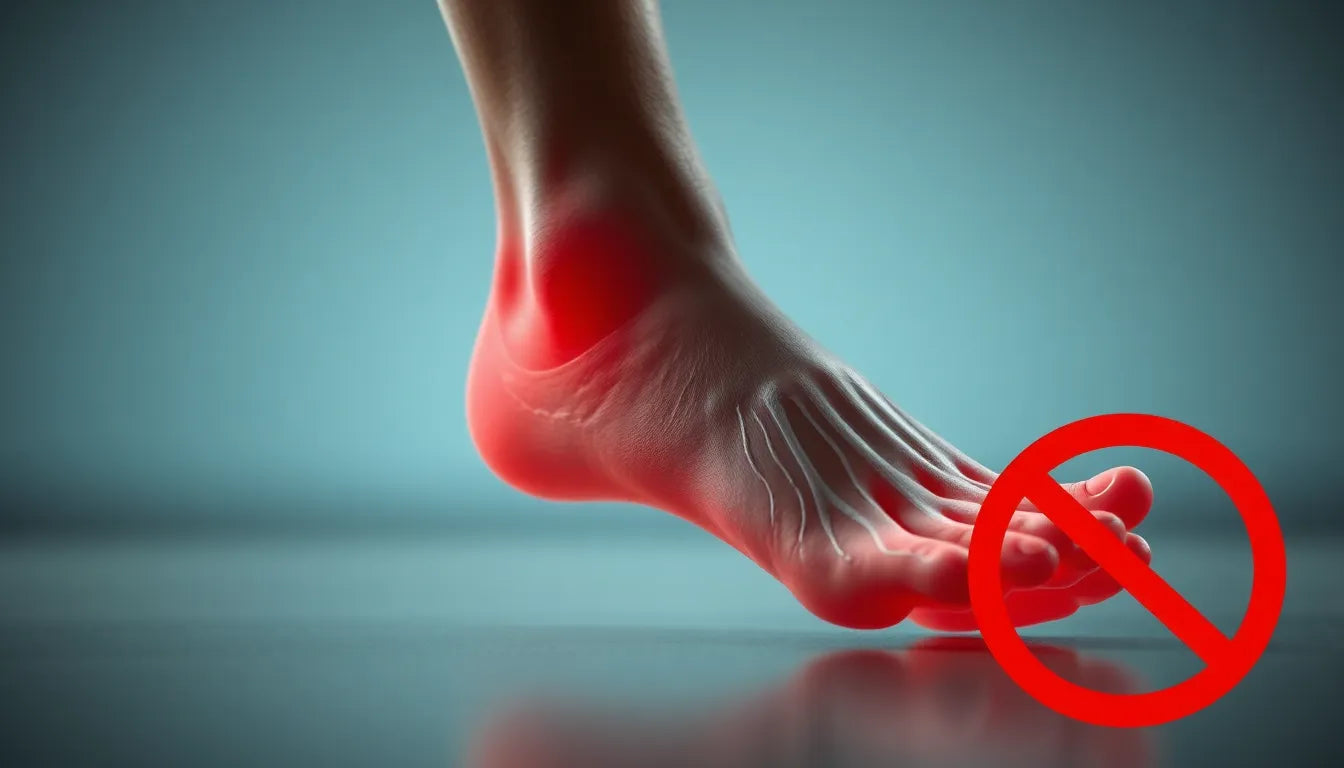 Strengthen Your Step: Practice Reader's Guide to Exercises for Fallen Arches - Illustration