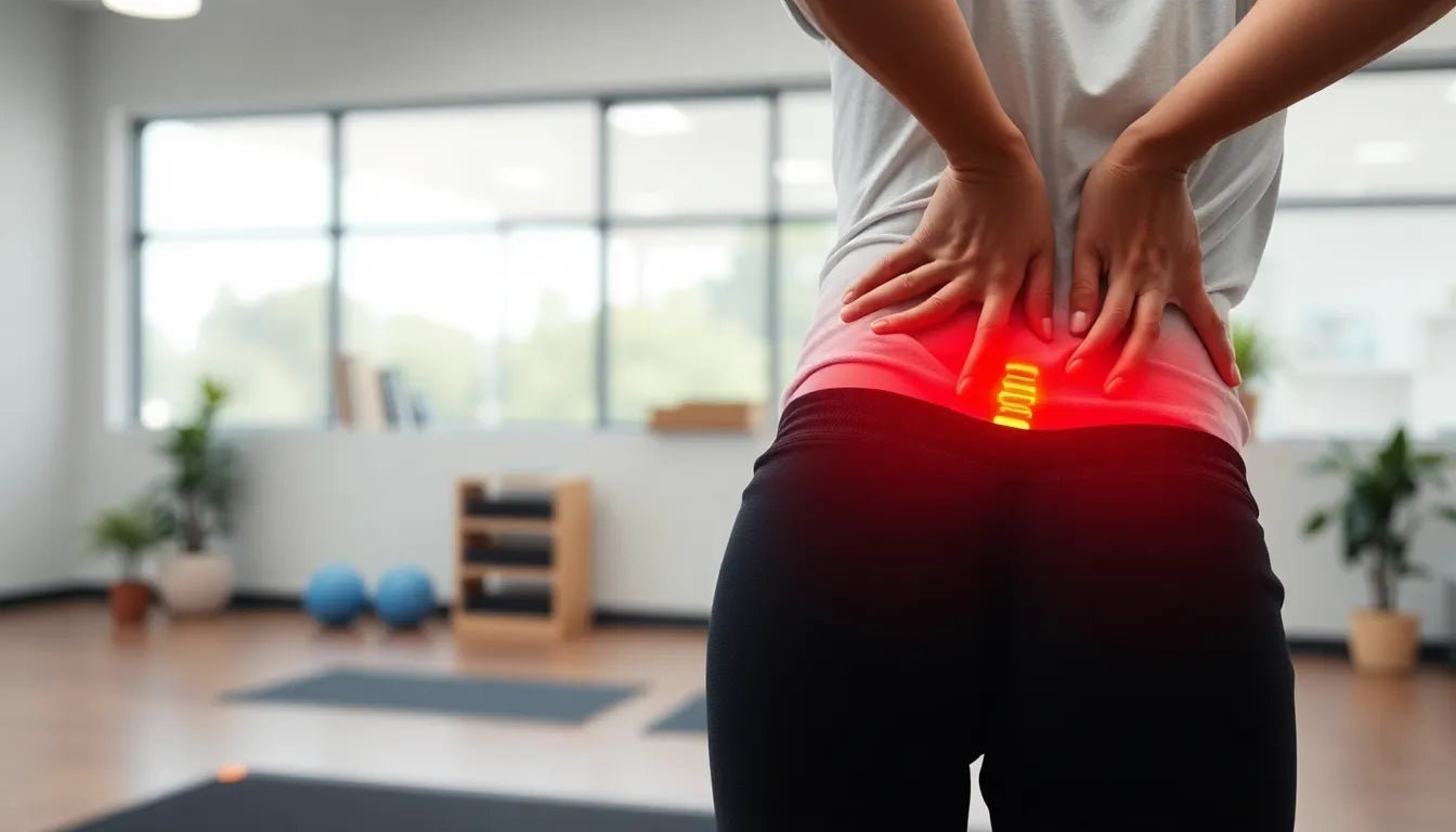 Practice reader's guide to relieving hip and lower back pain through targeted exercises - Illustration