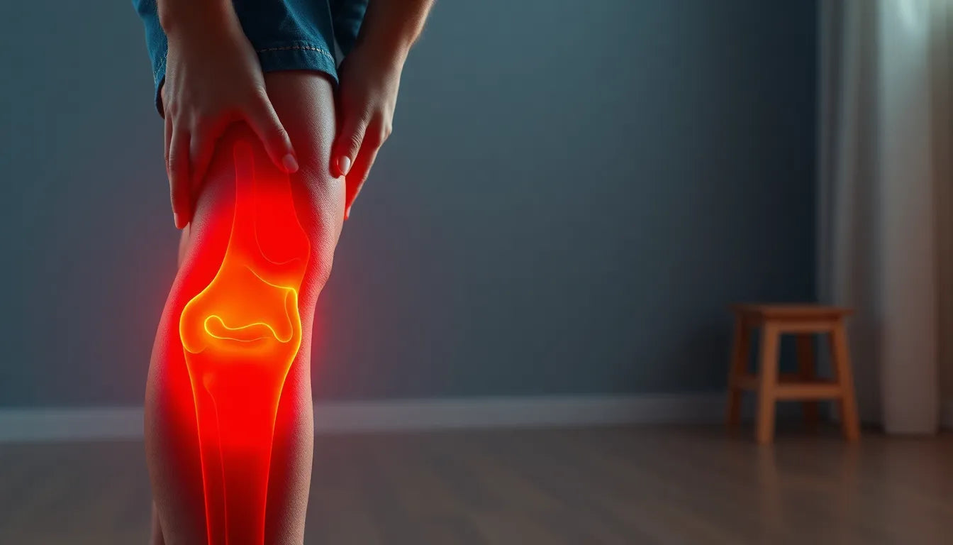 Vokseværk ondt i knæet: Sådan lindrer du barnets smerter effektivt - Illustration