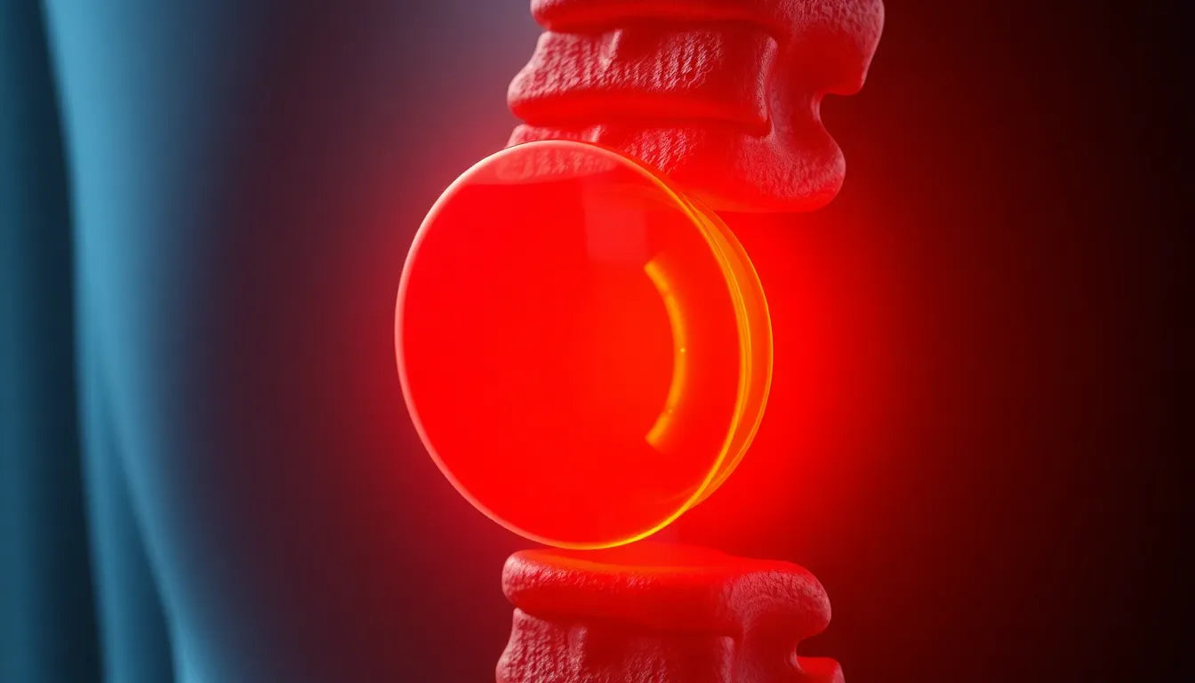 Discover Relief from a Small Herniated Disc Today - Illustration
