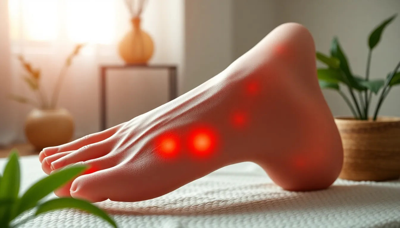 Unlock Sciatica Relief with These Reflexology Points - Illustration