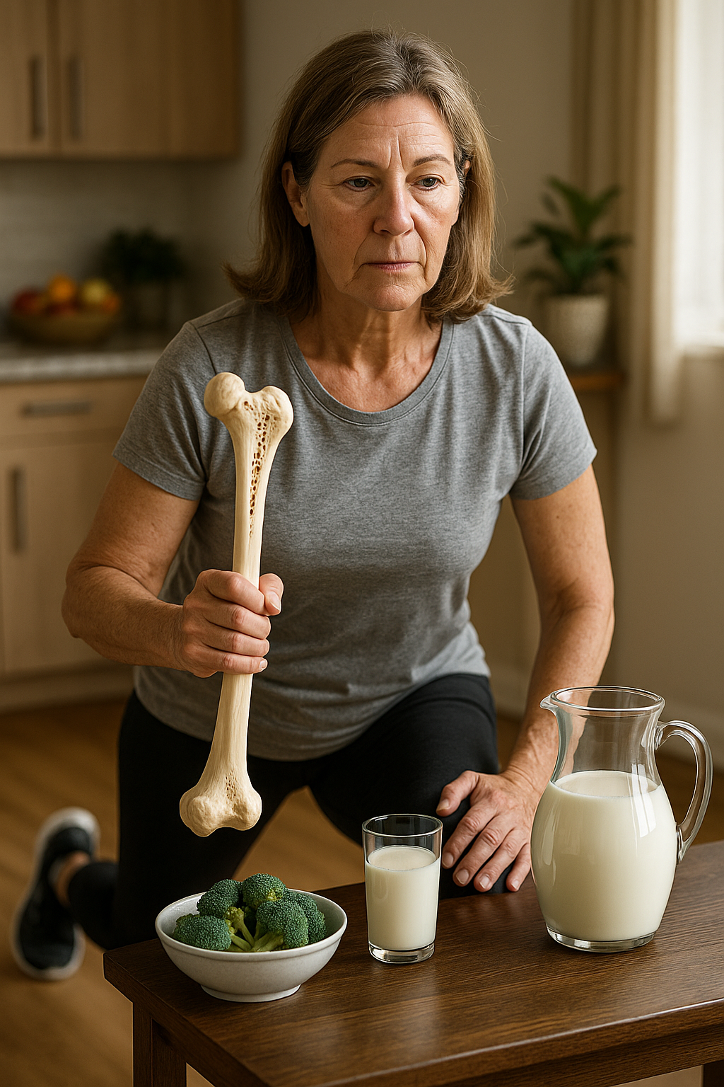 Strengthen your future: simple steps to prevent osteoporosis - Illustration