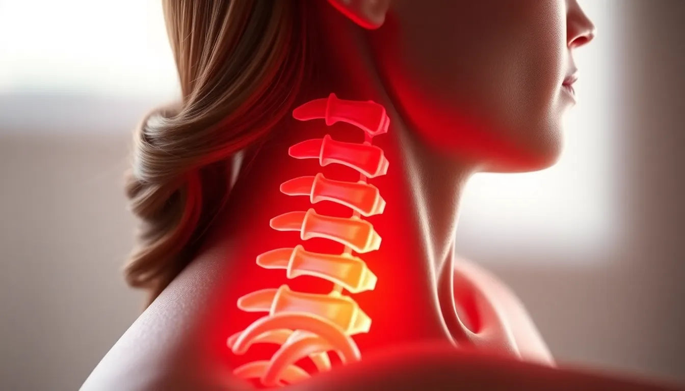 Find Relief: Effective Solutions for a Herniated Disc in the Neck - Illustration