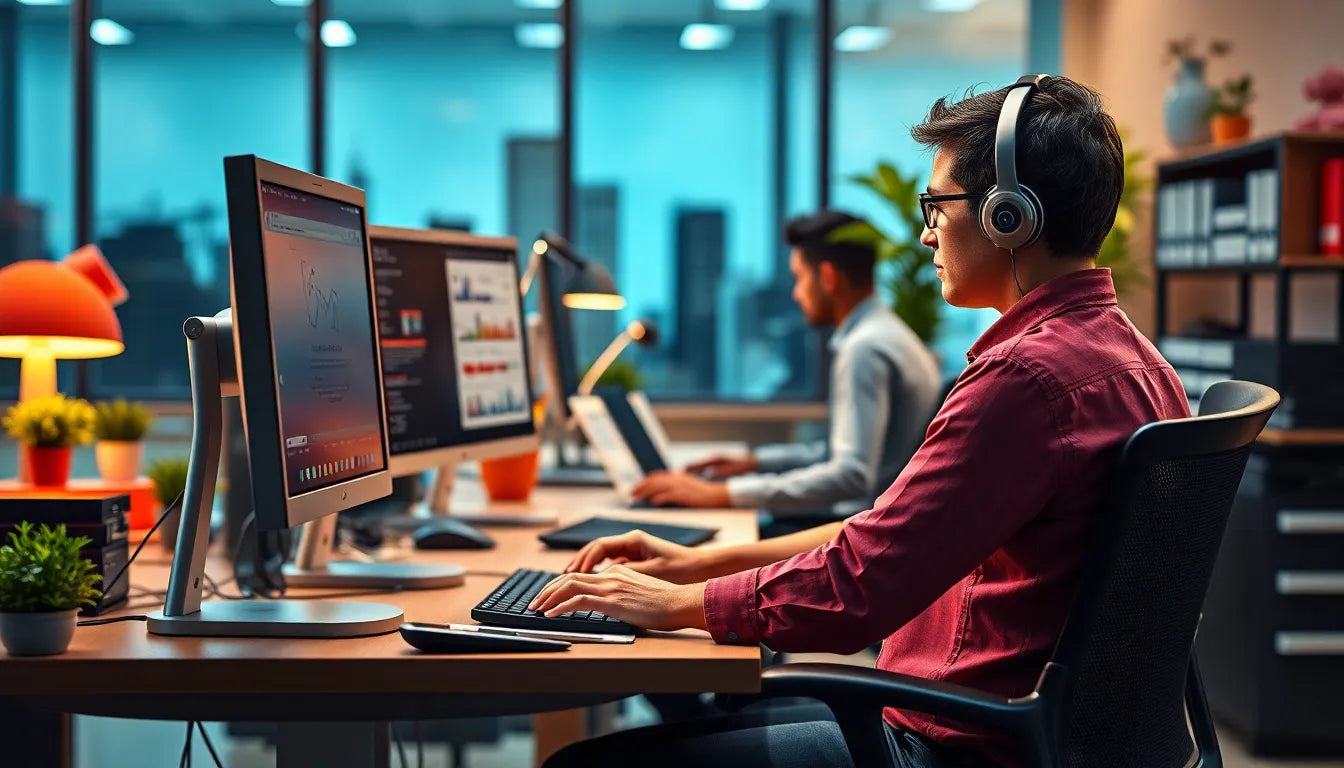 Poor ergonomics: the silent productivity killer - Illustration