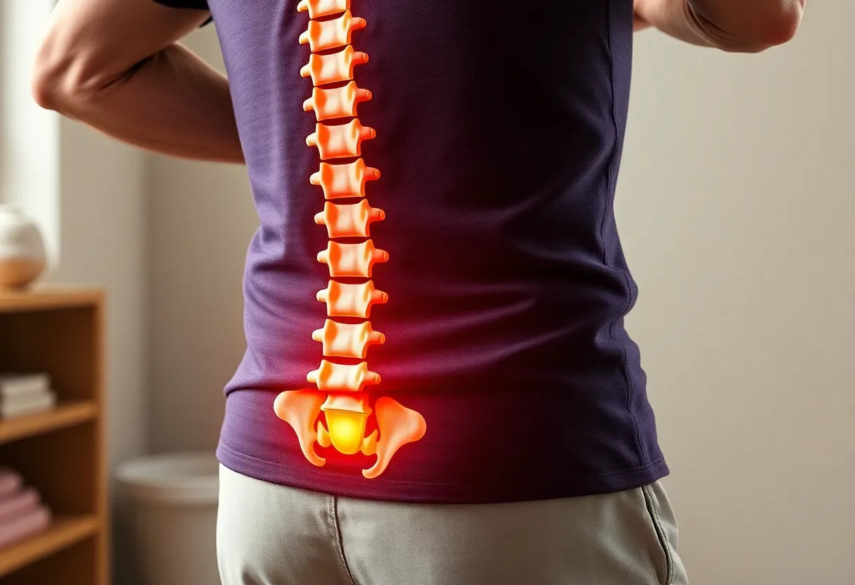 Find Relief from Lower Back Osteoarthritis Pain Today - Illustration