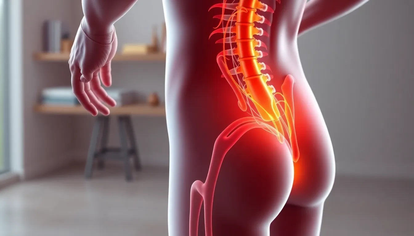 Unlocking Relief: Conquer Sciatica Pain Today - Illustration