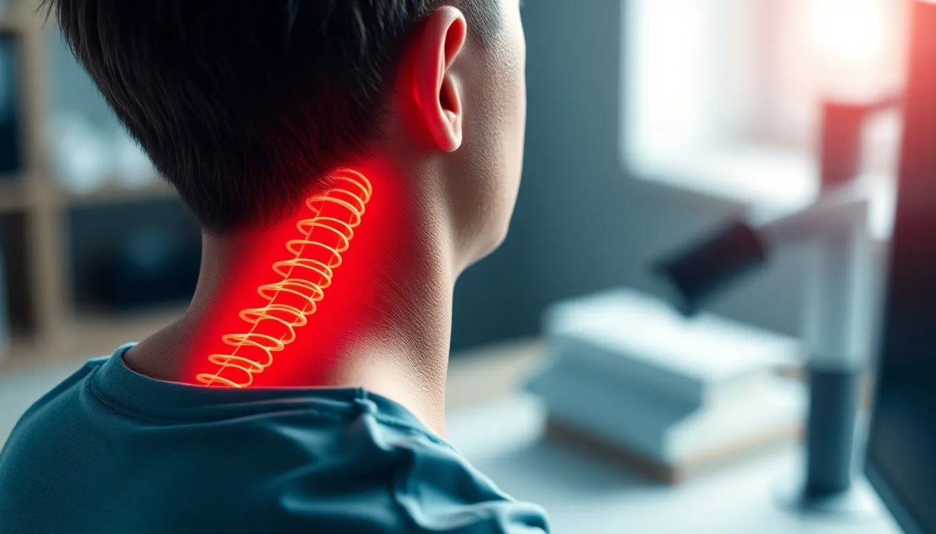 Ondt i nakken svimmelhed træthed: Find lindring og energi igen - Illustration