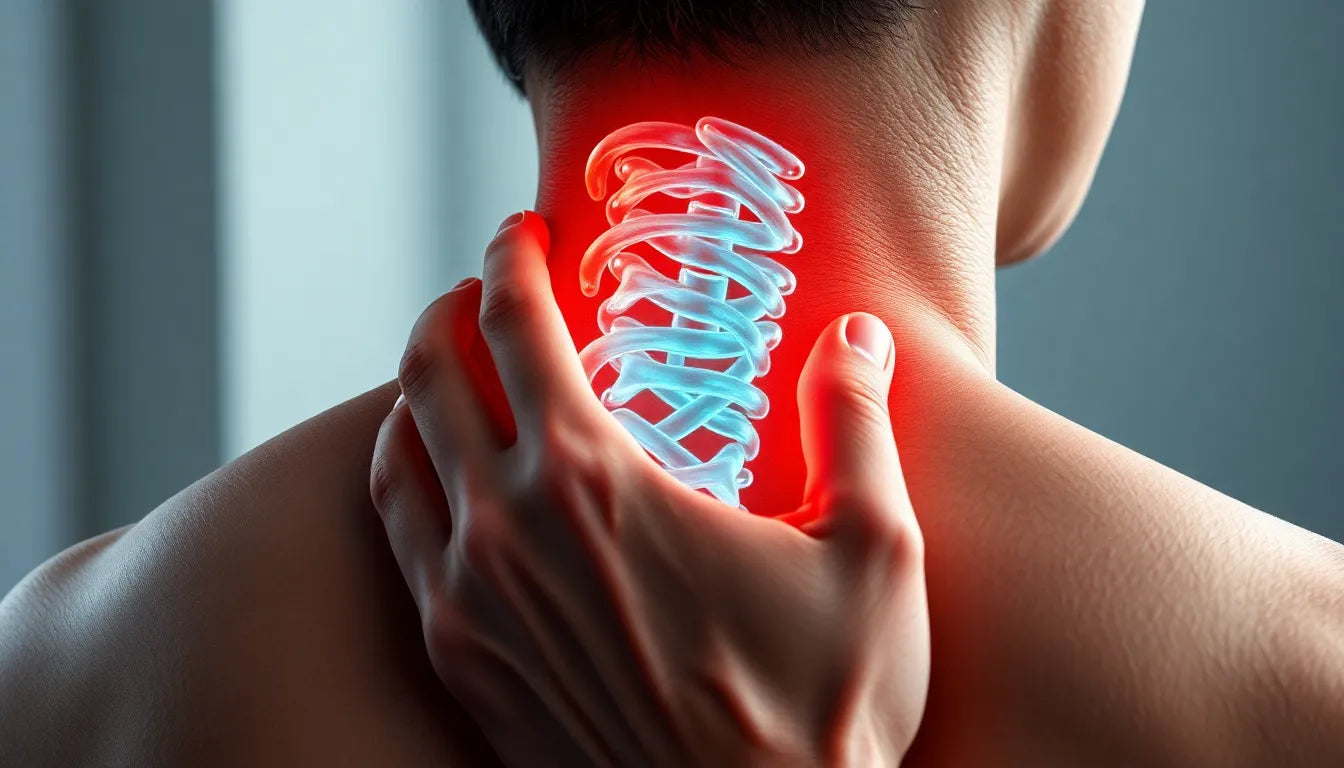 Når nakkesmerter kræver akut opmærksomhed - Illustration