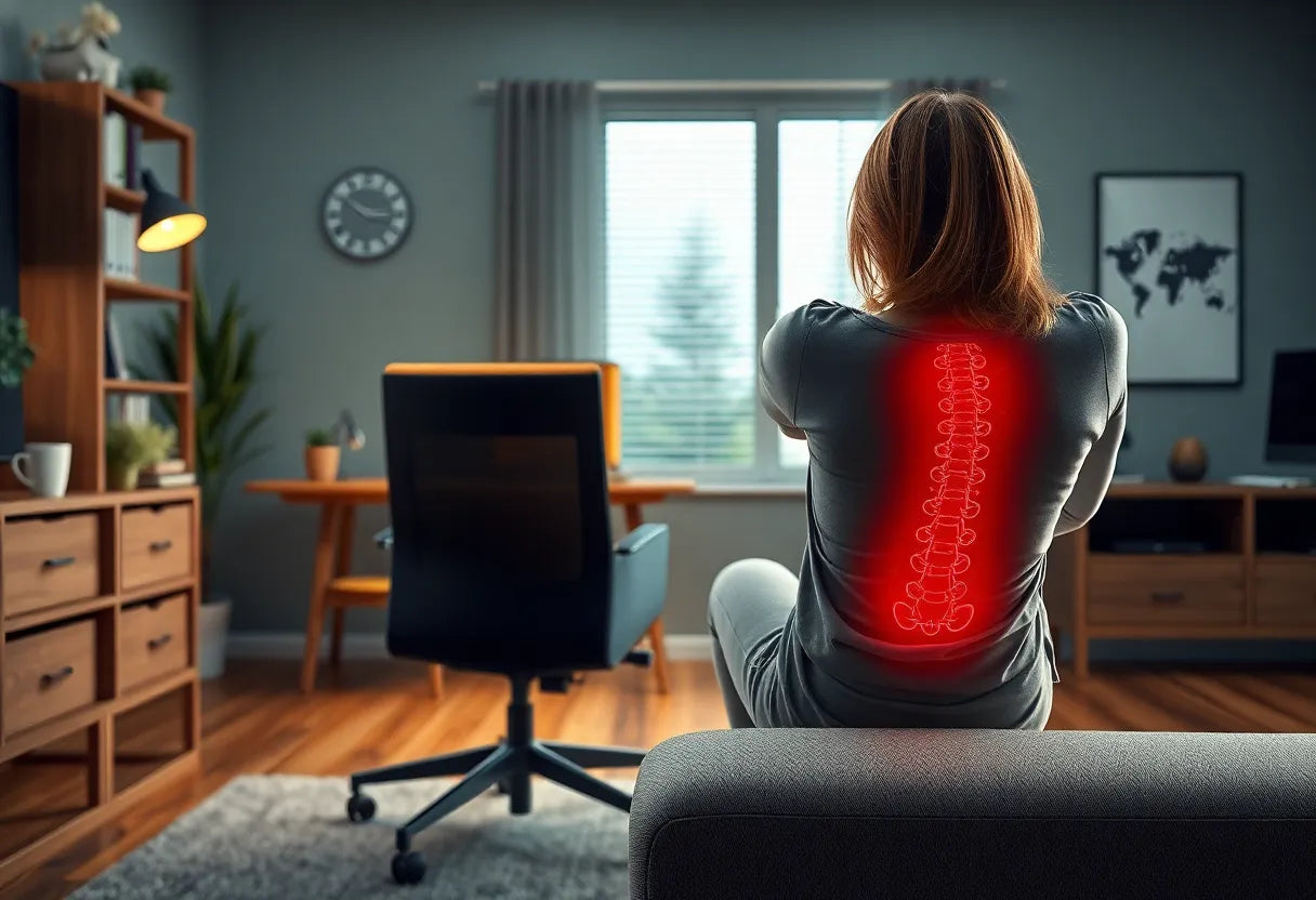 Say Goodbye to Sore Lower Back with Simple Ergonomic Changes - Illustration