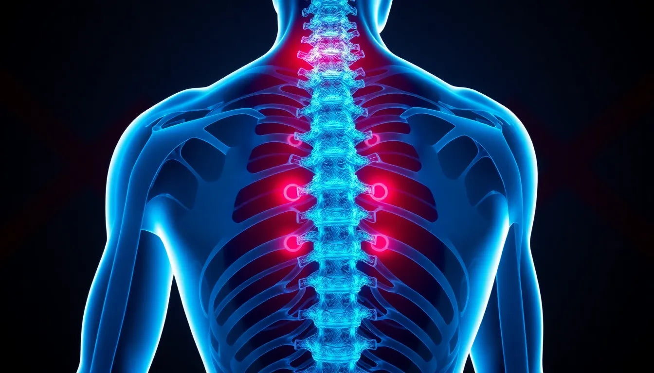 Relieve Upper Back Pain from Herniated Discs with These Expert Tips - Illustration