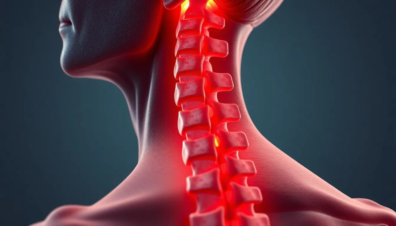 Cervical spondylosis: finding relief through lifestyle changes - Illustration