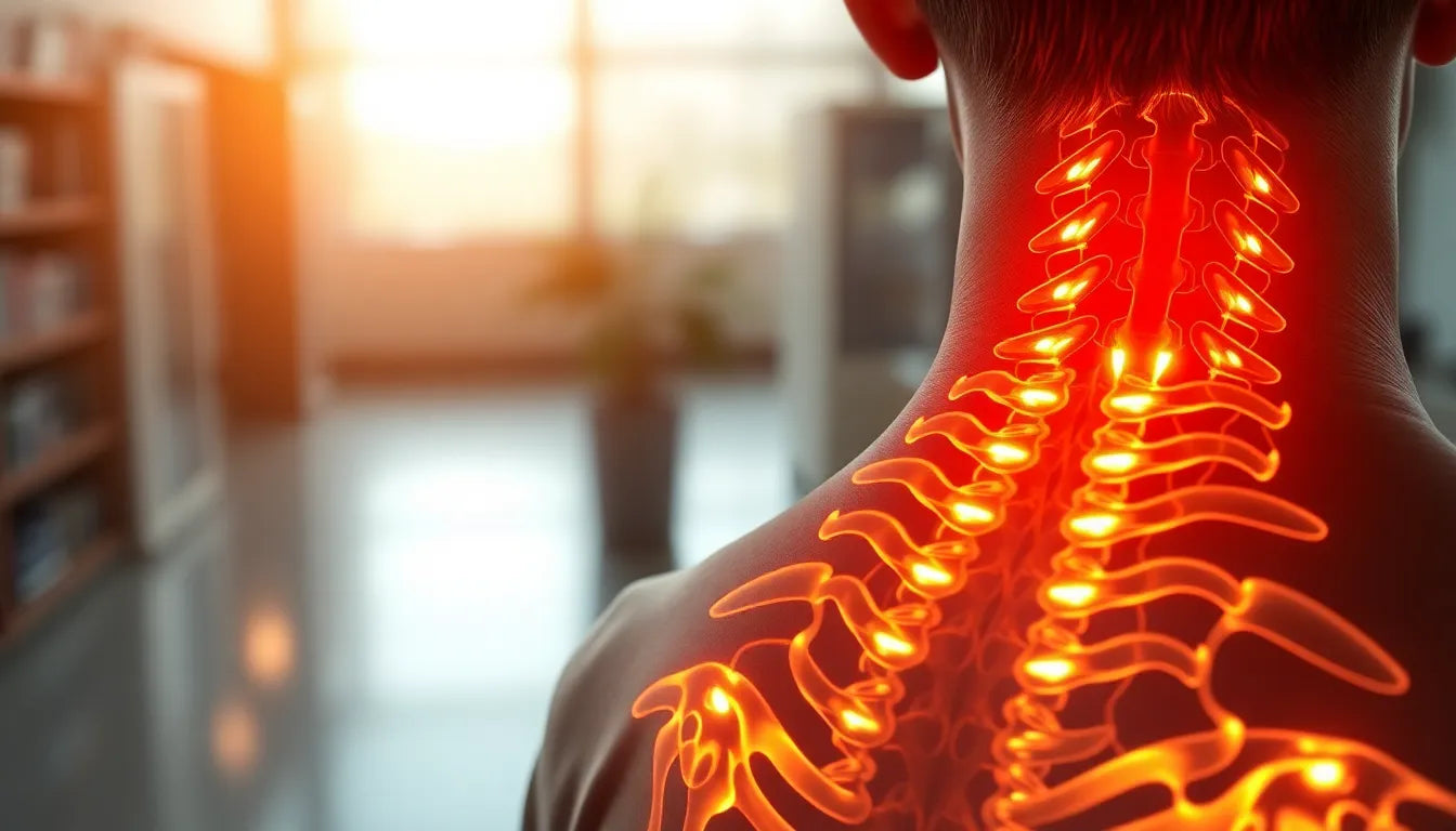 Maximise Your Settlement: Understanding Compensation for a Herniated Disc in the Neck - Illustration