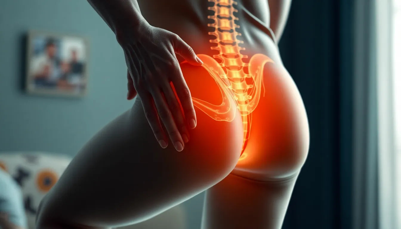 Unlock Sciatic Relief with Targeted Massage Techniques - Illustration