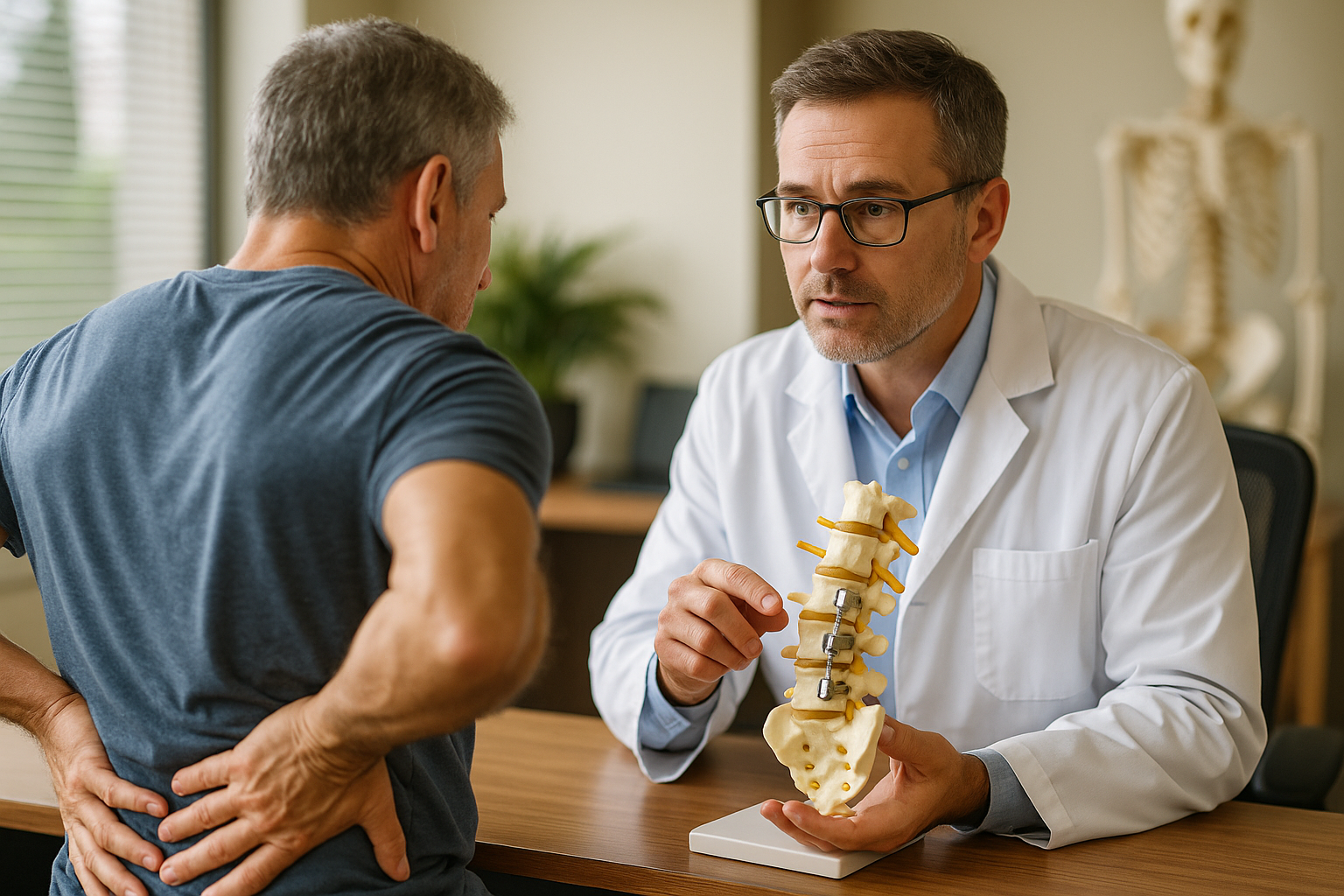 Navigating the World of Facet Joint Surgery: What You Need to Know - Illustration