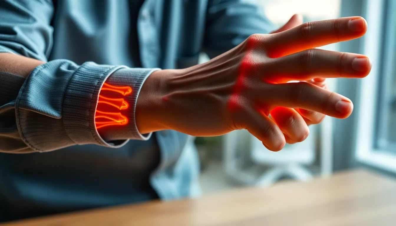 Slip fri for smerter i håndled: din vej til lindring og styrke - Illustration