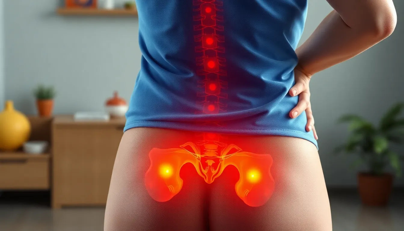 Ondt i lænden og underlivet: Find lindring og løsninger i dag - Illustration